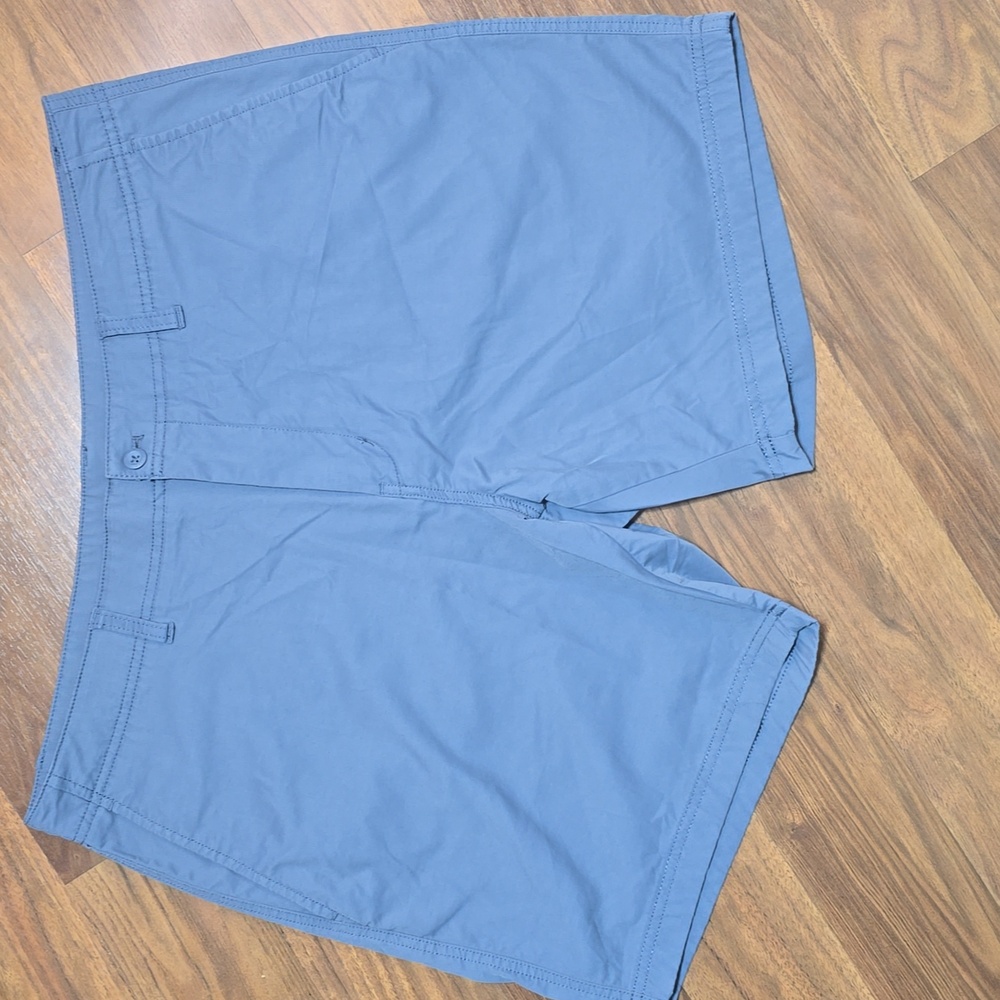 Duck Head 8" Harbor Performance Short - Slate Blue